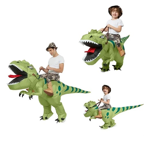 Inflatable costume riding - costume,