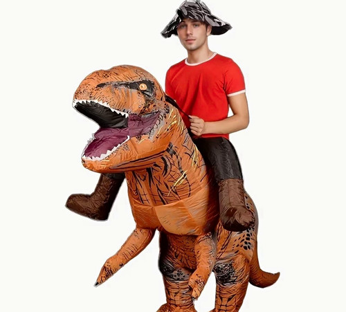 Adult inflatable rex ride - inflatable, t-rex