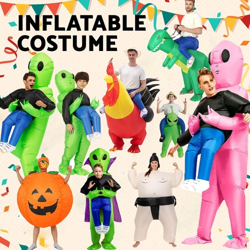 Halloween alien inflatable - alien,