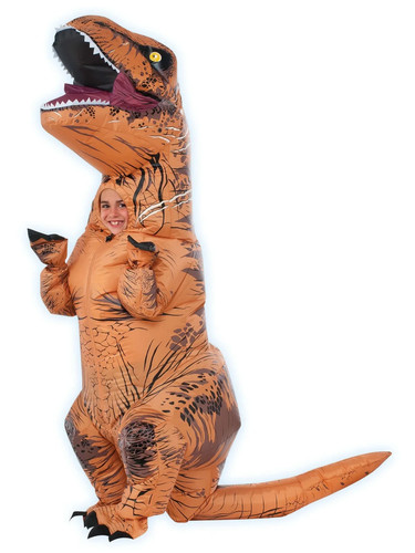 Kids inflatable rex dinosaur - kids, t-rex