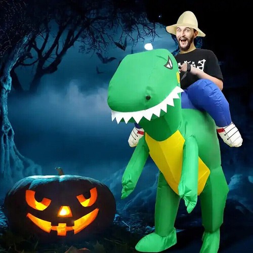 Inflatable green dinosaur - inflatable,