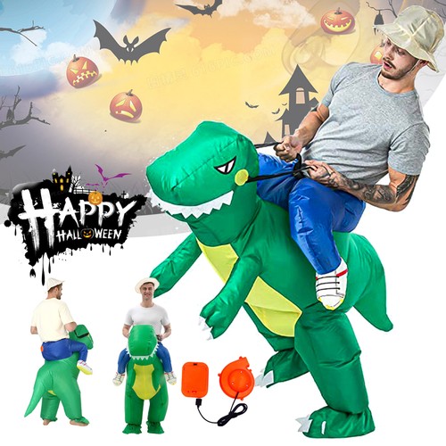 Costume inflatable green - costume,
