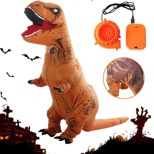 Inflatable rex costume blow - t-rex,
