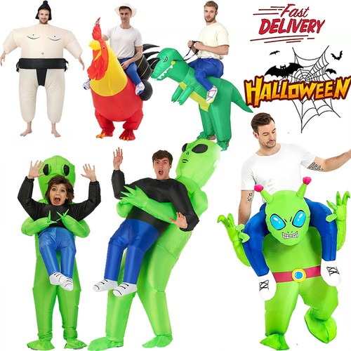 Inflatable alien costume adult - inflatable,