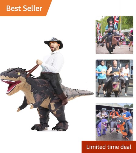 Hilarious inflatable rex - hilarious, t-rex