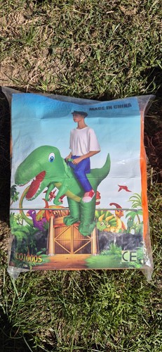 Inflatable ride dinosaur - inflatable, ride-on