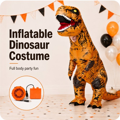 Adult dinosaur inflatable - dinosaur,