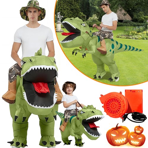 Inflatable rex costume adult - inflatable,