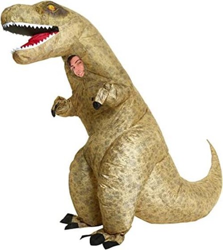 Inflatable rex costume adult - costume,