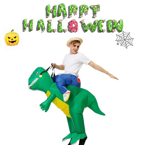 Inflatable dinosaur rider - inflatable,
