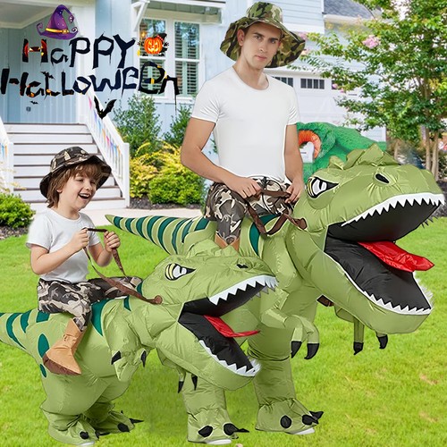 Inflatable dinosaur costume - dinosaur,