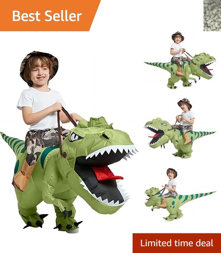 Playful inflatable dinosaur - playful,