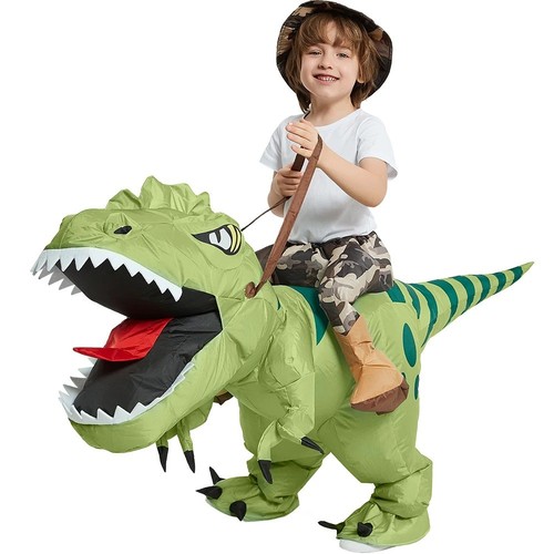 Inflatable dinosaur costume - dinosaur,