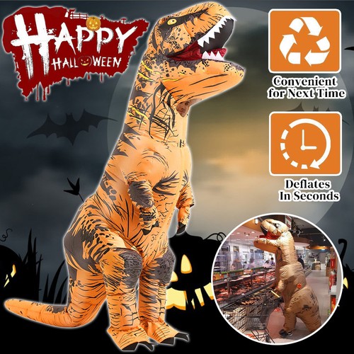 Inflatable dinosaur costume - inflatable,
