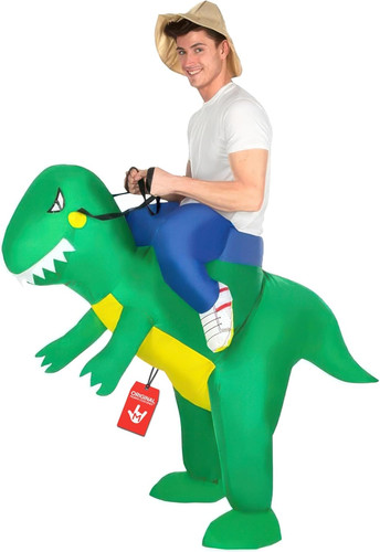 Inflatable dinosaur costume - inflatable,