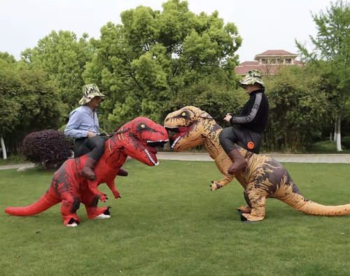 Rex monster inflatable - t-rex,