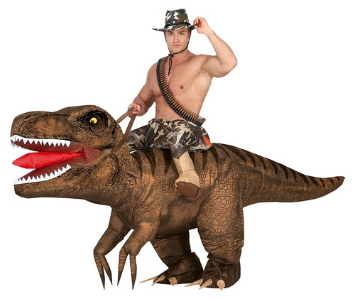 Adult inflatable rex - adult,