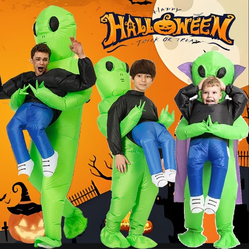 Kids adult inflatable - adult, green