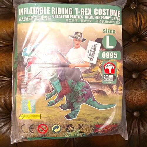Inflatable riding rex - riding, t-rex