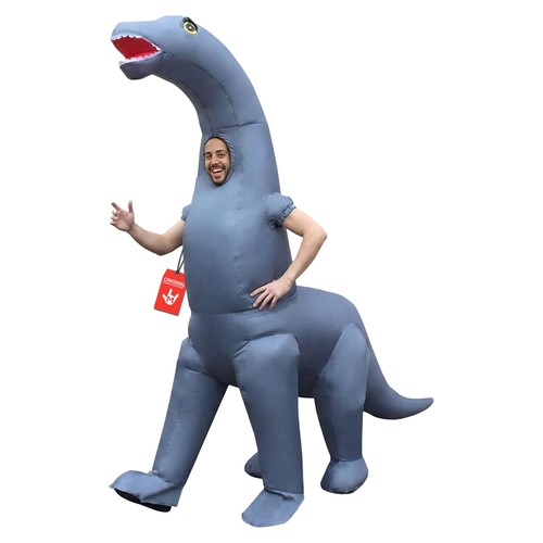Inflatable diplodocus costume - inflatable,