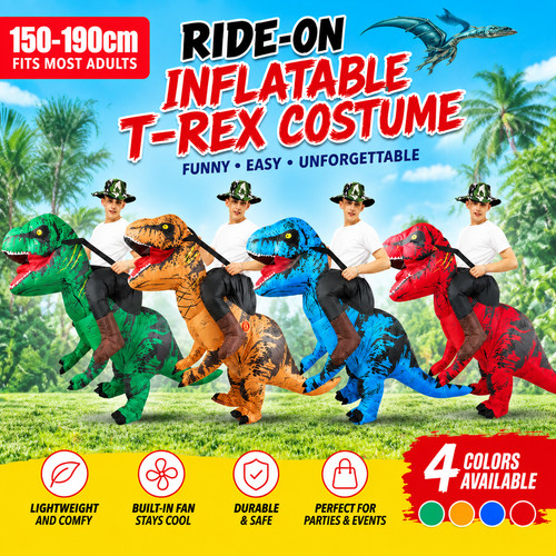 Inflatable rex dinosaur - inflatable, t-rex