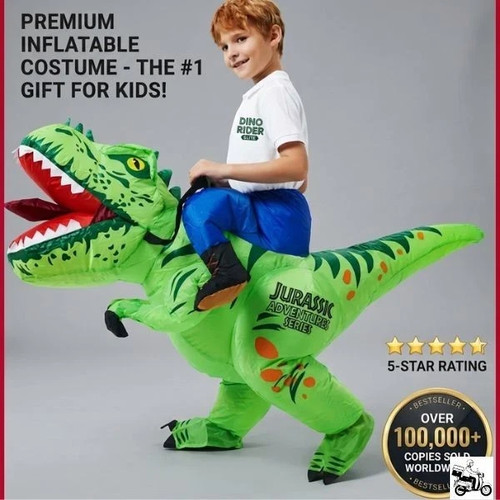 Kids rex inflatable - t-rex,