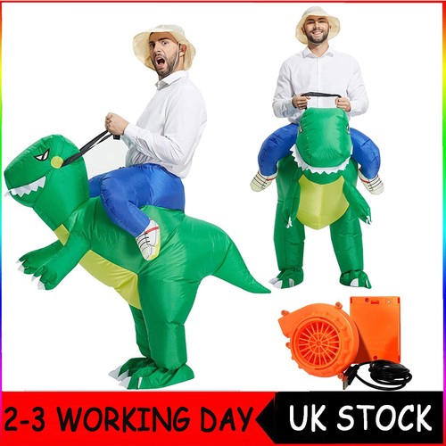 Inflatable riding dinosaur - riding,