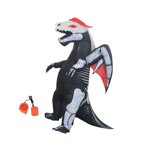 Inflatable dinosaur costume - dinosaur,