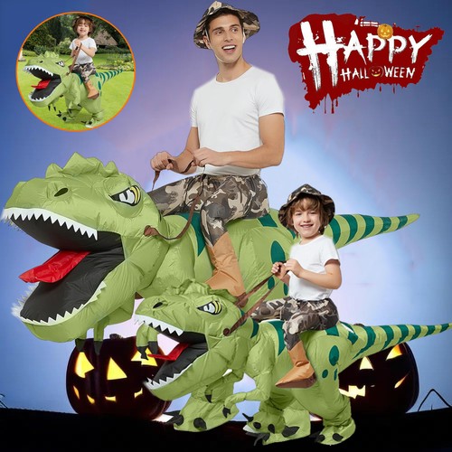 Inflatable rex costume - t-rex, adult
