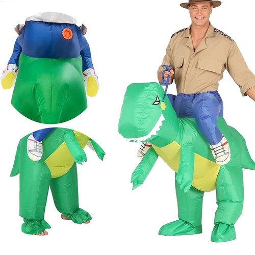 Ride dinosaur inflatable - on,