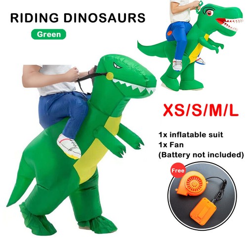 Inflatable rex dinosaur - t,