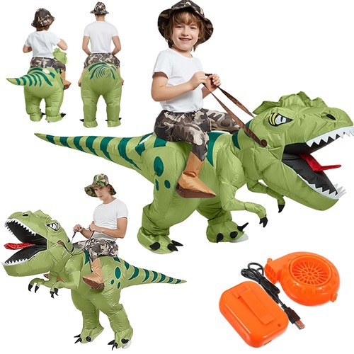Inflatable dinosaur costume - inflatable,