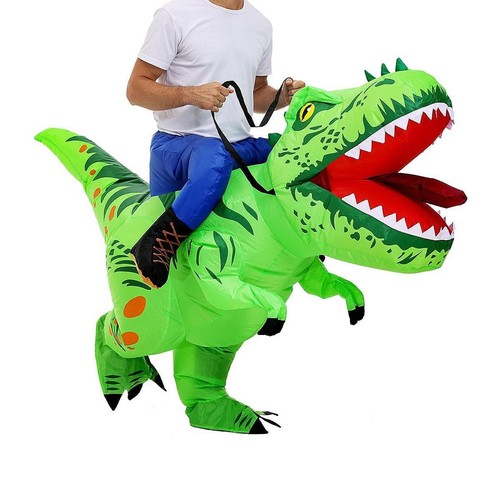 Inflatable dinosaur costume - inflatable,