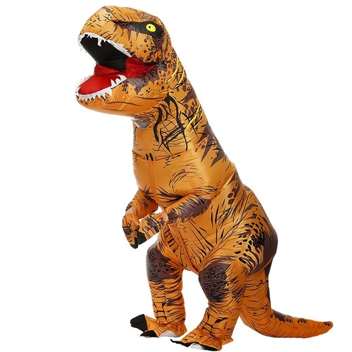 Inflatable rex dinosaur - t,